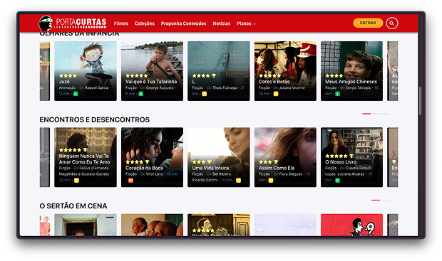 Porta Curtas